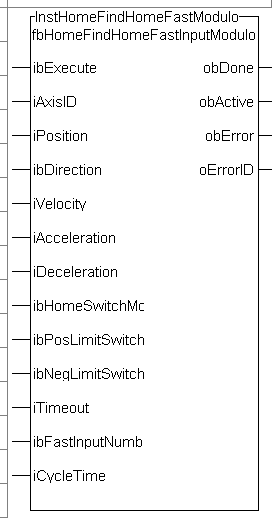 UDFB HomeFindHomeFastInputModulo